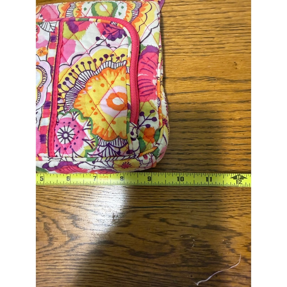 Vera Bradley Little Hipster Crossbody Bag in Clementine floral and paisley - Picture 14 of 16